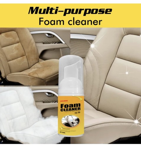 30ML Multi Purpose Foam Cleaner for Deep Cleaning of Car Interior New Leather - Picture 5 of 6