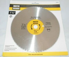 Master Mechanic 7 1/4” Plywood Circular Saw Blade 140 Teeth