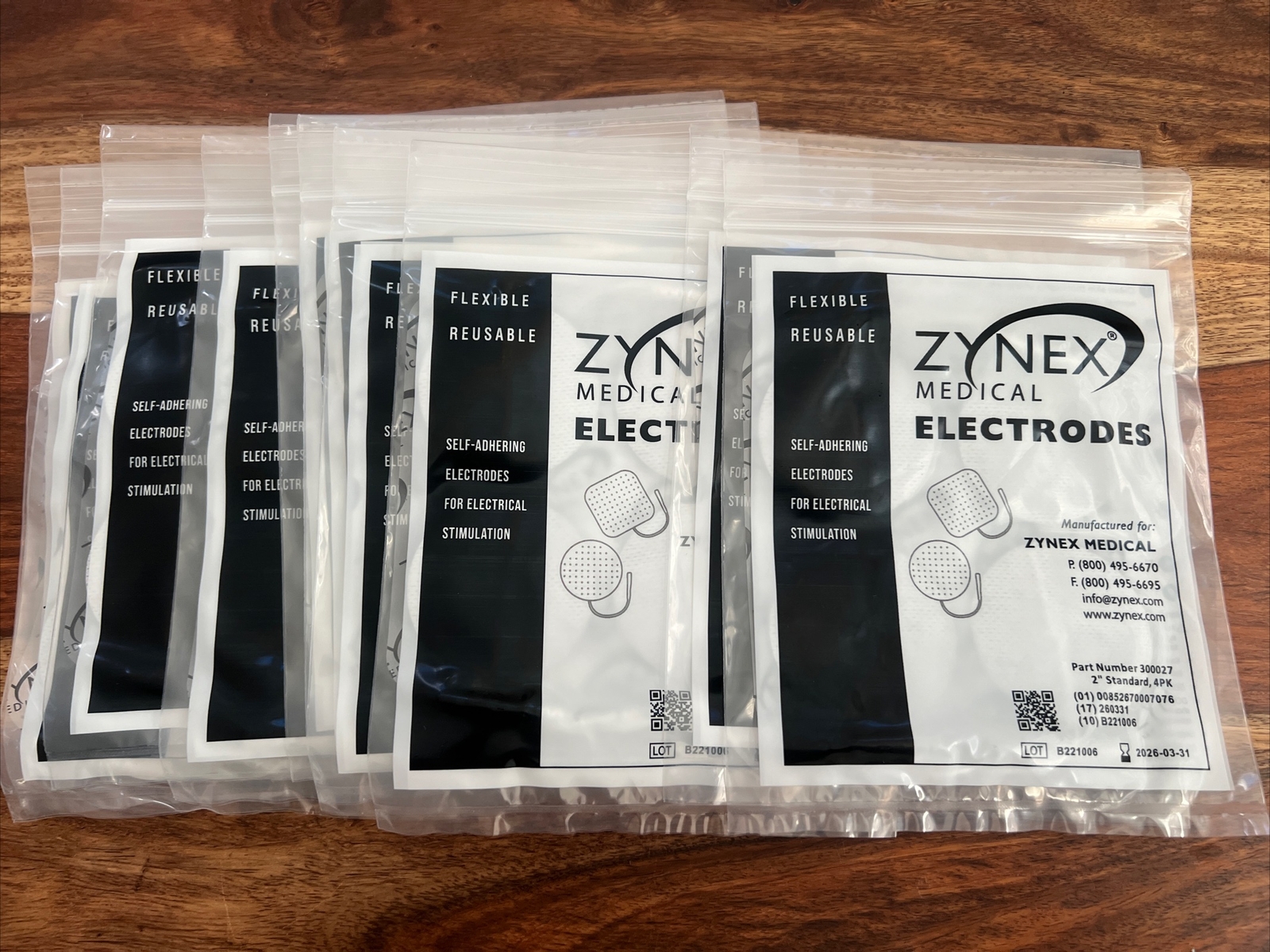 Zynex Medical Tens Unit Electrodes 2" Round Pads 40 [10 Packs Of 4] eBay
