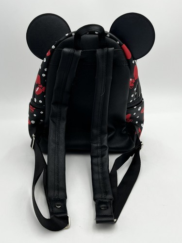 Disney Minnie Mouse Orejas y Arco Mochila Bolso Niños Disney A6 - Imagen 4 de 7
