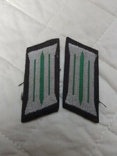 1 Paar Kragenspiegel Soldat Grenztruppen