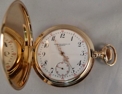 Patek Philipee & Co.14kt Yellow Gold Geneva Size:49mm No.128353  Pocket Watch