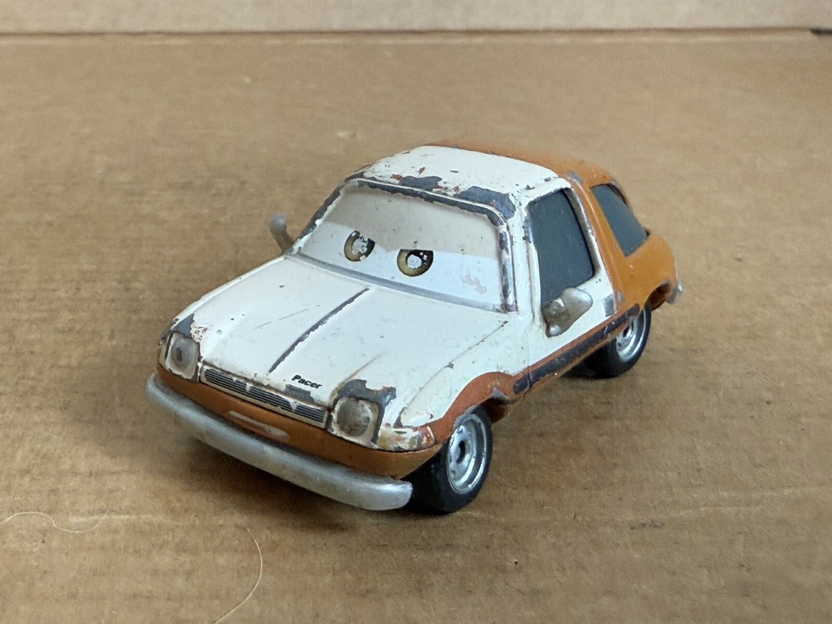 Mattel Disney Pixar Cars Tubbs Pacer, 1:55 Scale, Die Cast, Brown