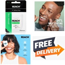 Waxed Dental Floss Effective Plaque Removal Extra Wide Cleaning Surface