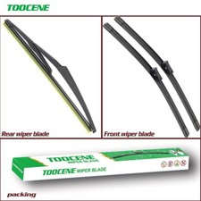 Front Rear Windshield Wiper Blades for 2019-2022 Subaru Ascent Windscreen Wiper