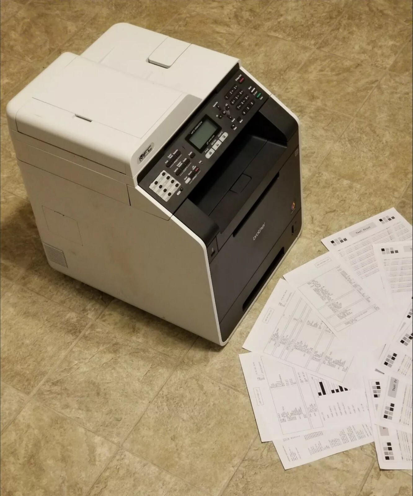 Brother MFC-9560CDW All-In-One Laser Printer FULLY FUNCTIONAL CLEAN SEE ...