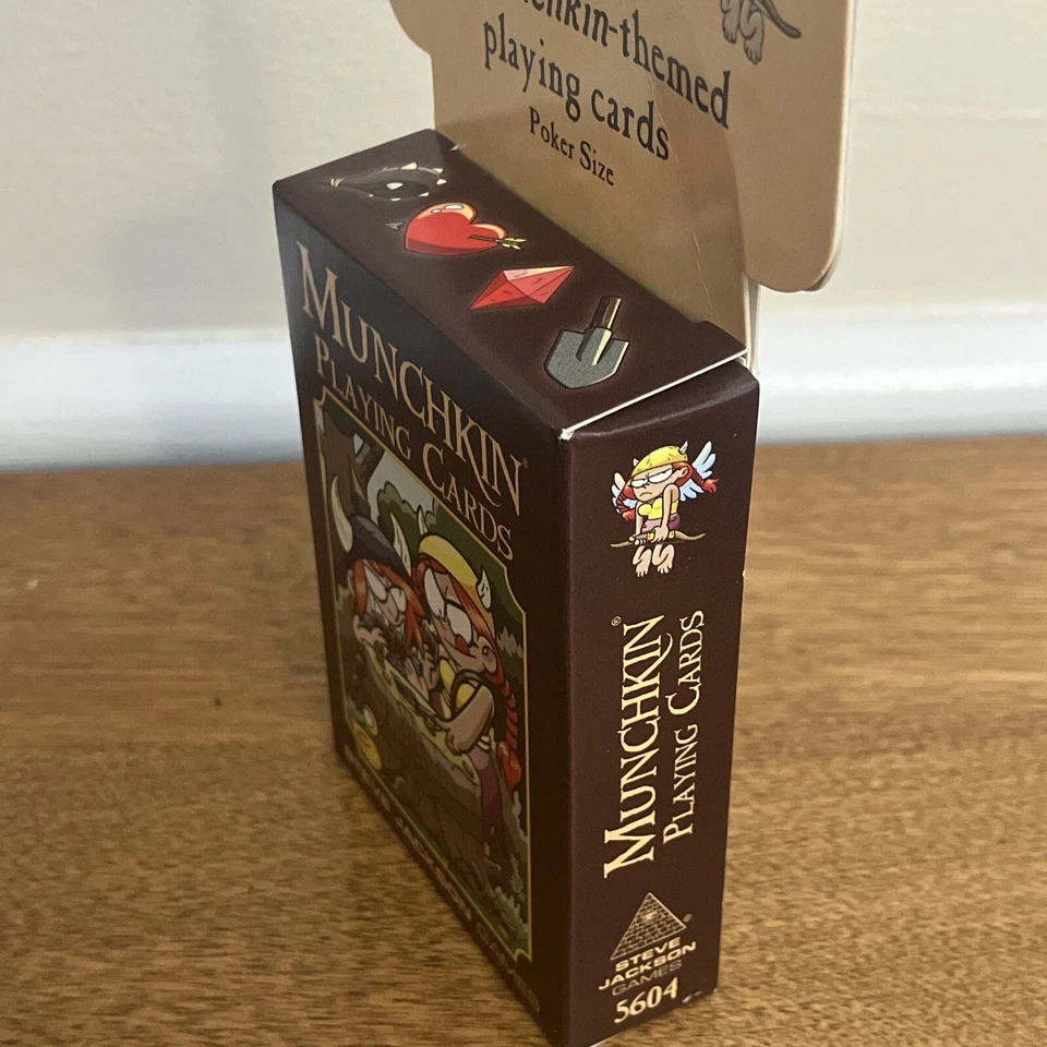 Munchkin 1st Edition 1st Printing Playing Cards NEW SJG Steve Jackson Games - Image 4 of 4