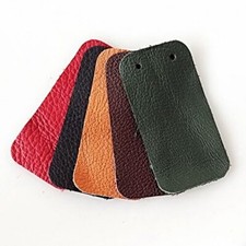 50 Leather Scales Rectangle Narrow - Nappa Leather Scales Leather Armor Craft Leather