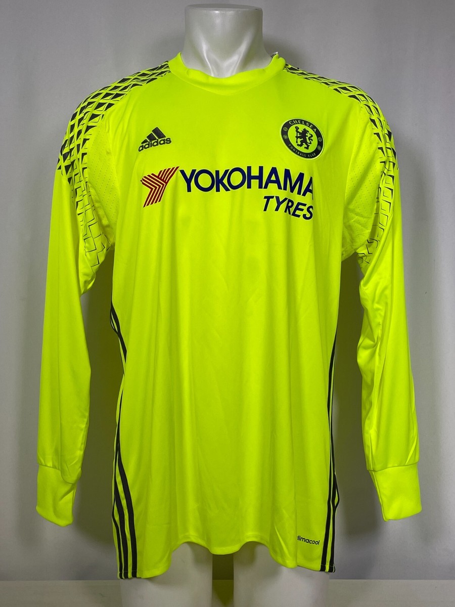 Chelsea 2016-2017 Adidas Goalkeeper Long Sleeve Vivid Mint Jersey