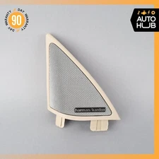 10-17 Mercedes W207 E350 E550 E400 Coupe Left Side Door Tweeter Trim Beige OEM