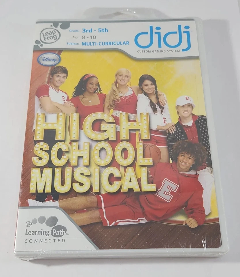 Leap Frog didj Indiana Jones & High School Musical New Sealed Disney Learning - Image 3 of 4