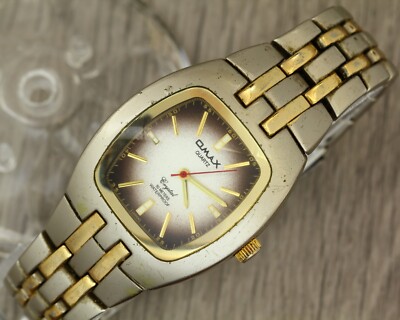 Omax quartz Crystal DBA081 50 meters waterproof vintage