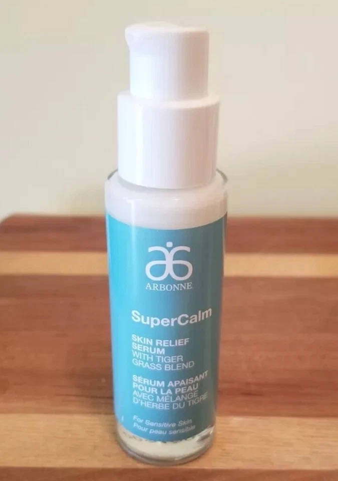 Arbonne SuperCalm Skin Relief Serum w/ Tiger Grass Blend for Sensitive Skin 1 oz - image 2 of 2