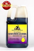 Lecithin Sunflower Unbleached Fluid Liquid By H&b Oils Center Emulsifier 7 Lb Lecithin Sunflower Unbleached Fluid Liquid By H&b Oils Center Emulsifier 7 Lb
