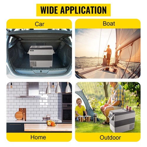 Refrigerador Coche 55L Compresor Portátil Pequeño Congelador Mini Refrigerador Eléctrico para - Imagen 15 de 18