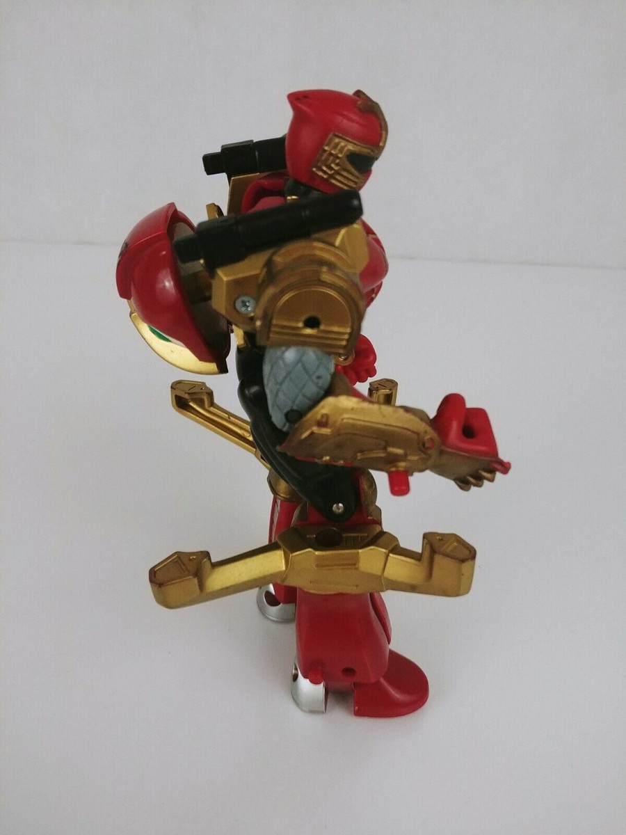 2002 Power Rangers Ninja Storm Bandai Triple Zord Red