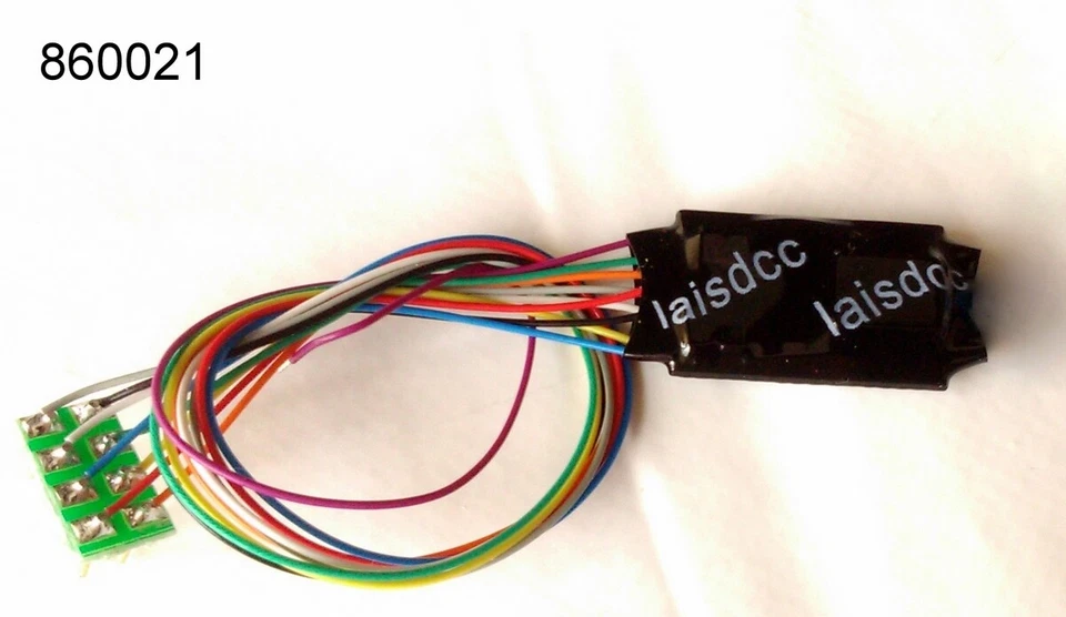 Decodeur 8 poles NEM 652 DCC moteur + 4 fonction Decoder digital LaisDcc 860021 - Bild 3 von 3