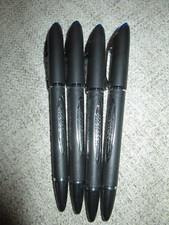 4 New Uni-Ball 33929PP Uni-Ball Jetstream Ballpoint Pens, Med Point 1.0mm Blue