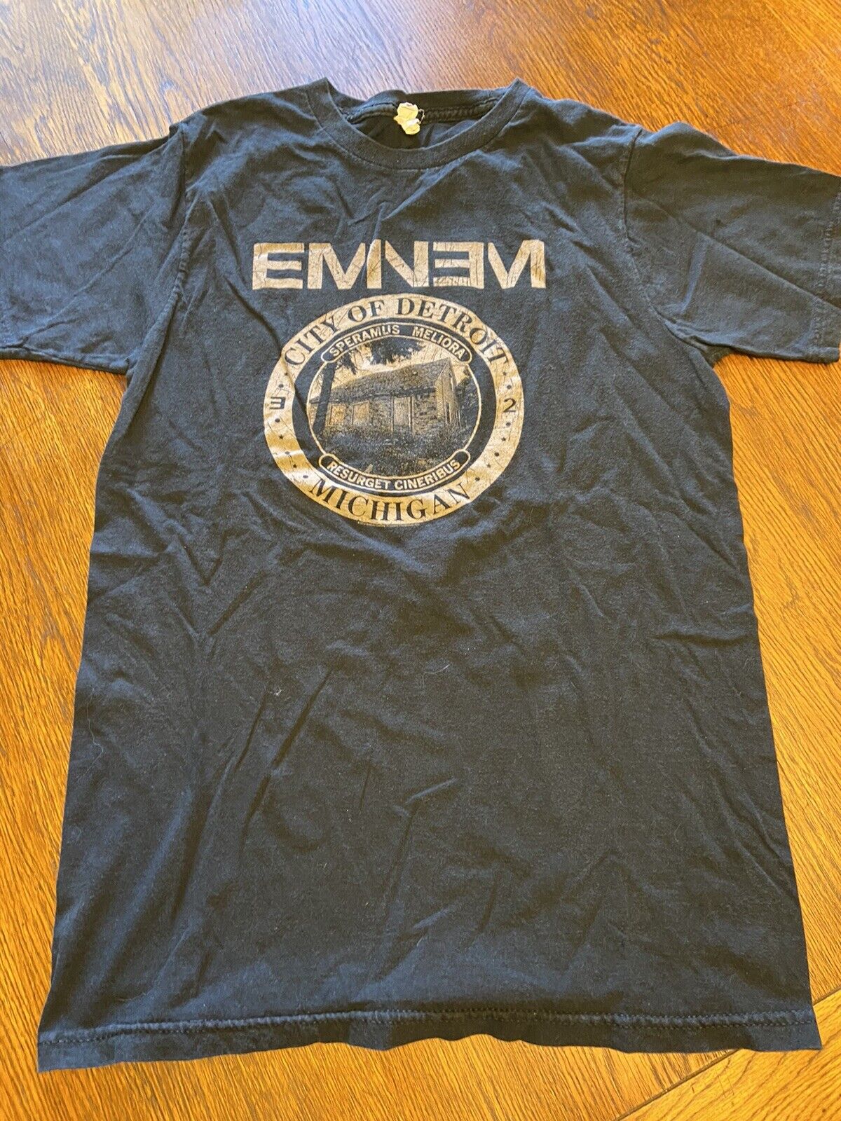 Eminem Detroit Pistons x Mitchell & Ness BR REMIX Jersey - Medium