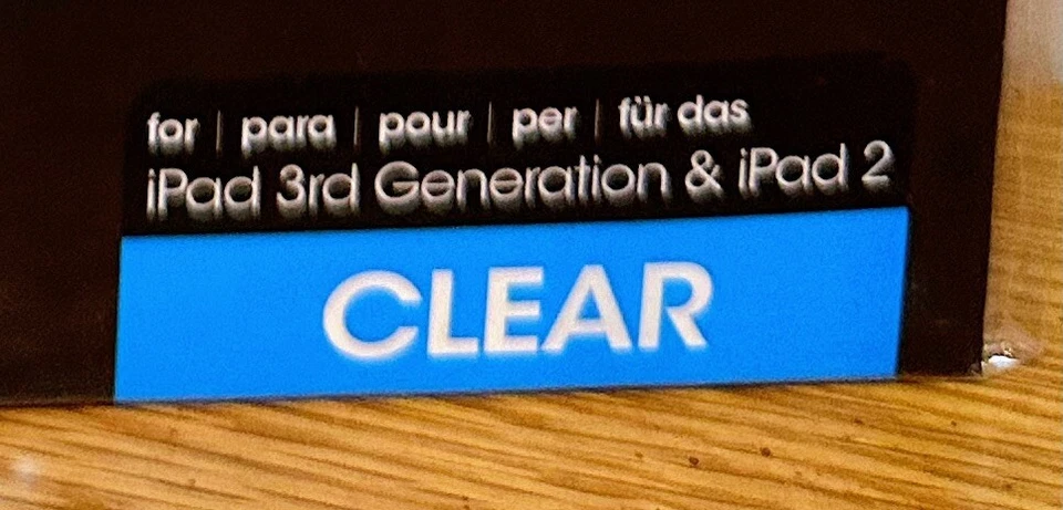 Nuevo Paquete de 2 protectores de pantalla táctil Incipio Plex para iPad 3ª generación y iPad 2 Foto 3 de 4