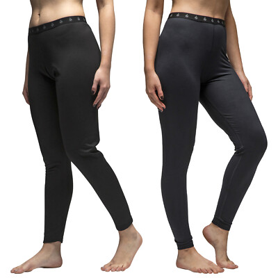 Heat Holders Ladies Long John Thermal Bottoms Lightweight Fleece  Lined UK