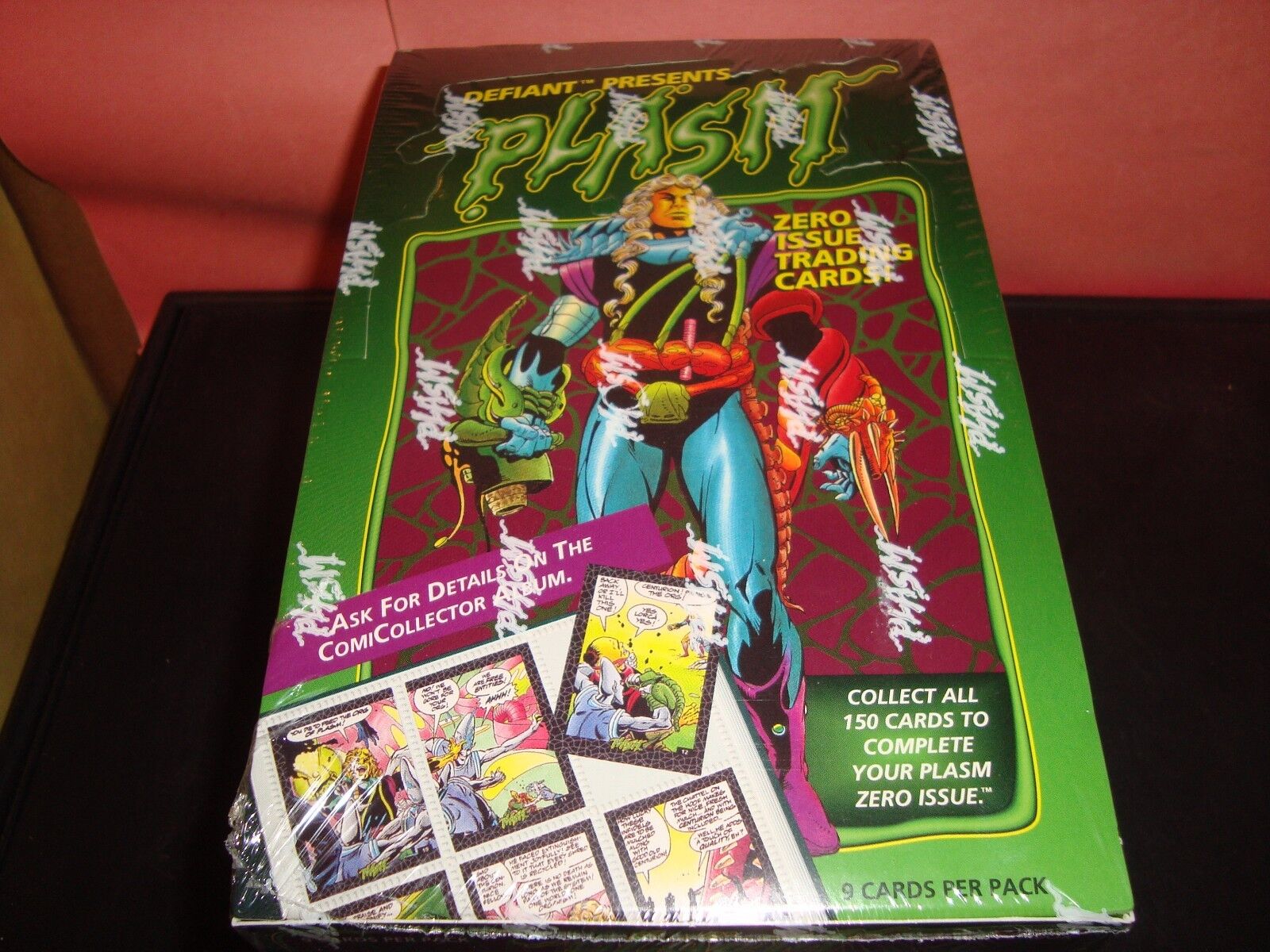 1993 Defiant Presents Plasm Zero Issue Comic Trading Cards Factory ...