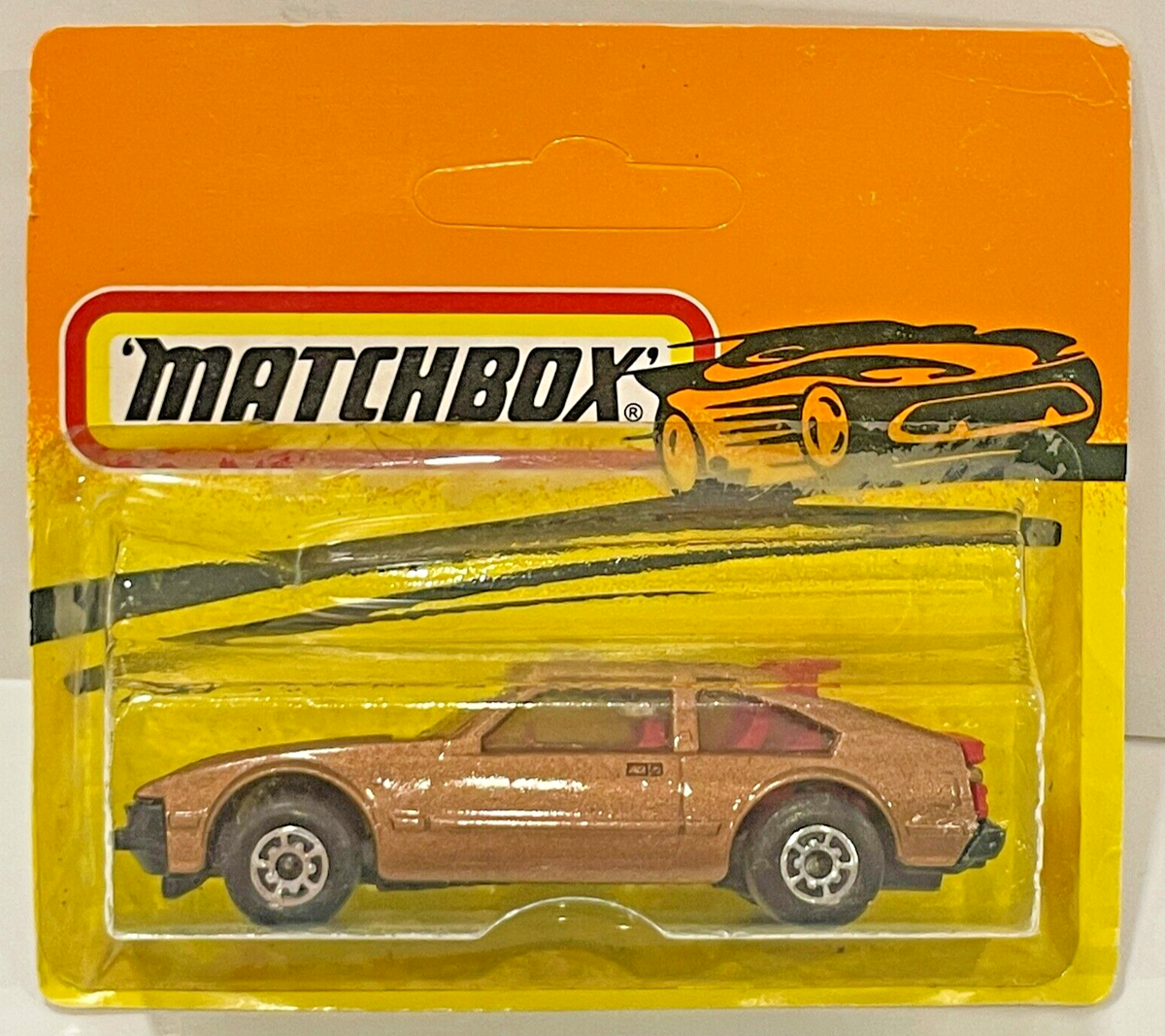 Matchbox Bulgarian Toyota Celica Supra in Metallic Brown