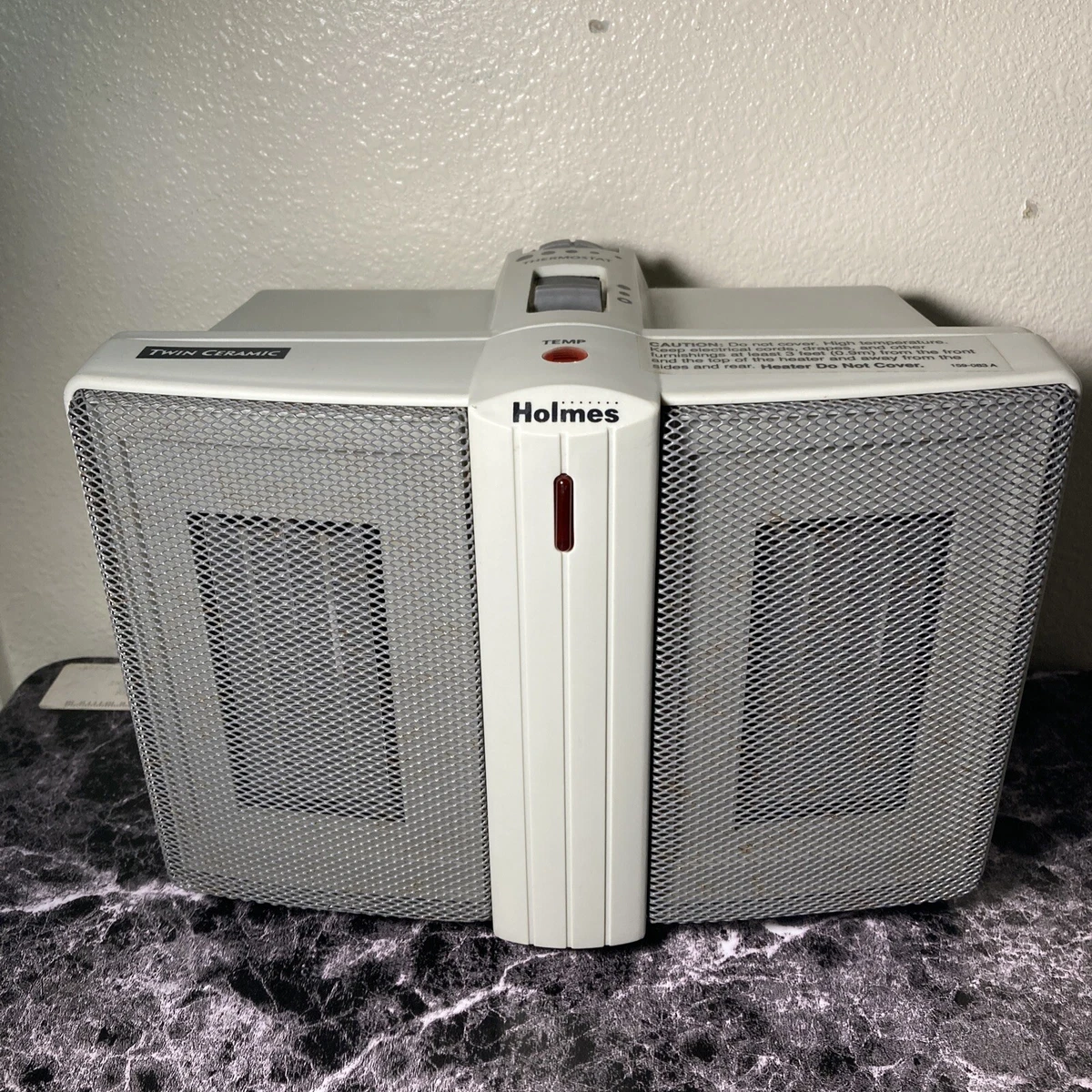 Holmes Twin Ceramic Electric Portable Space Heater HCH4166 Tested u0026amp;  Working! VGC | eBay