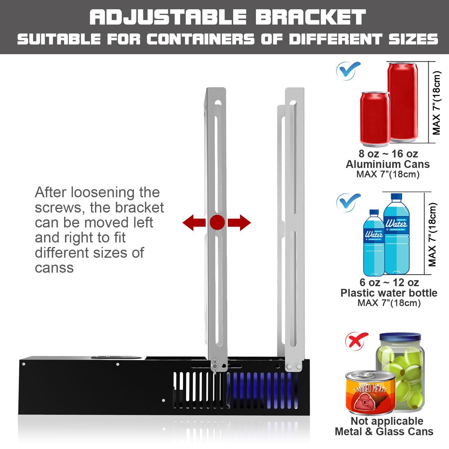 Electric Can Crusher Automatic Electric can crushers for recycling 12oz