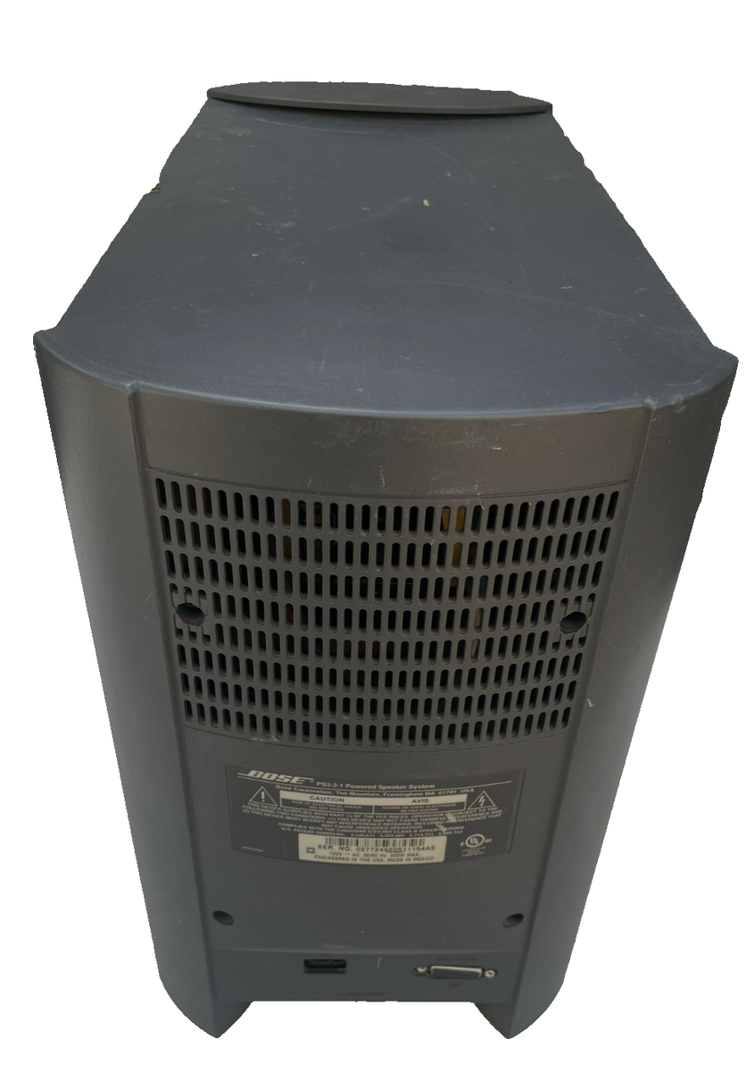 その他 BOSE PS3-2-1 Powered Speaker System BOSE PS3-2-1 Acoustimass Module Powered Speaker System Black