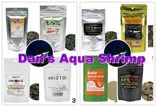 Japan Benibachi Ebita Breed Srirakura Ebikuma Shrimp Food Sample Combo Package
