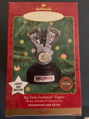 2000 BIG TWIN EVOLUTION ENGINE Harley-Davidson MAGIC LIGHTS MOTION Ornament