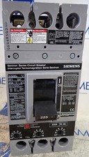 Siemens Circuit Breaker HFXD63B225 225A Frame & Trip 3P 65kA @ 480VAC - TESTED