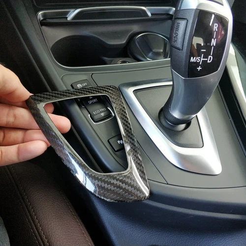 Juego de cubiertas interiores de fibra de carbono seca real para BMW 440i serie 4 F32 2013-19 - Imagen 11 de 41