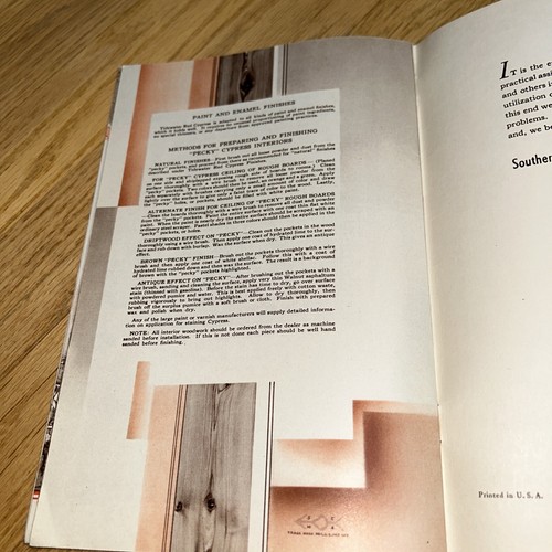 1936 AN INSIDE STORY OF TIDEWATER RED CYPRESS Promotional Book - Imagen 14 de 16