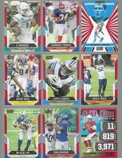 2021 Score Football - Parallels - RC - Inserts - Purple