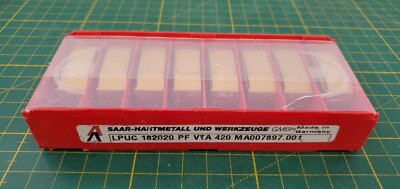 SAAR HARTMETALL EINSÄTZE LPUC182020PF VTA 420 8 Stück (9 / Stück)