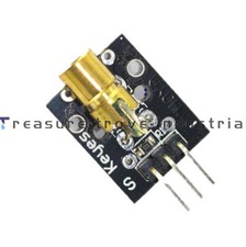 10PCS Laser sensor Module 650nm 6mm 5V 5mW Red Laser Dot Diode Copper Head