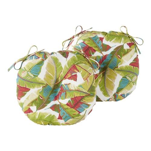 15" Round Outdoor Bistro Cushion - SET OF 2 - Picture 66 of 114