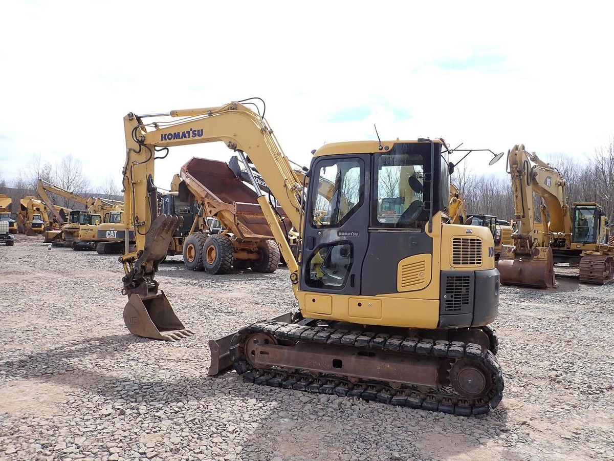 2008 Komatsu PC88MR-8 Midi Excavator HYDRAULIC THUMB! Q/C PC88 | eBay