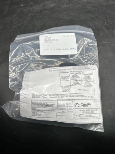 Aquamatic Kit 1077655 1070298 K524-RFN See Pics 30 Day Warranty