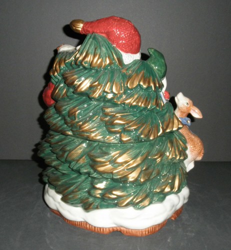 Fitz and Floyd Forest Festival Cookie Jar- New in Box - 2070/173 - Bild 4 von 7