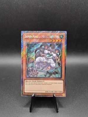 Super-Nimble Mega Hamster (Platinum Secret Rare) RA02-EN004 Yu-Gi-Oh NM