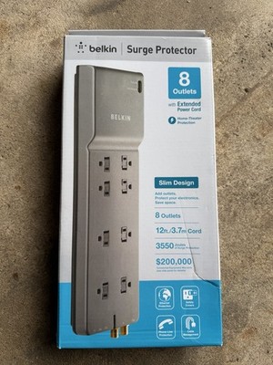 BELKIN BE108230-12 Home/Office Surge Protector 8-Outlet