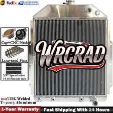Radiator For 1942-1947 Ford 12 34 1 Ton Pickup 2.0l 3.6l 3.9l V8 Aluminum