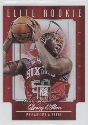 2012-13 Panini Elite Status Red Die-Cut 8/50 Lavoy Allen #244 Rookie RC 8f4