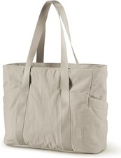Bagsmart Tote Bag for Women with Zipper, Gym ...