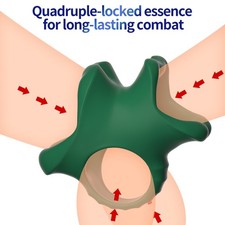 New Silicone Penis Stretcher Ring Delay Ejaculation Stay Longer Enhancement Male