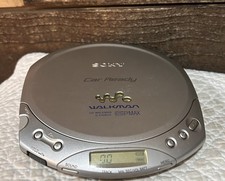 Sony Walkman D-E226CK Car Ready Portable CD Player ESPMAX Silver Tested