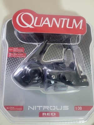 Quantum Nitrous R.E.D. Spinning Reel - 9 Bearing Fishing System - NEW!